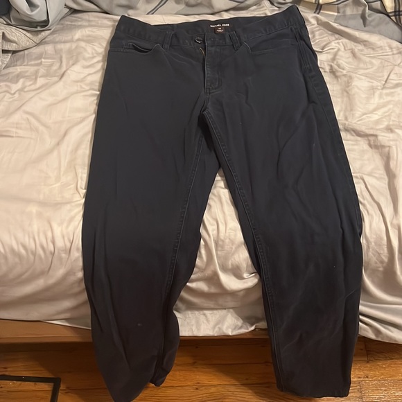 MICHAEL KORS KHAKI Chinos ————Michael KORS Blue pants - Picture 3 of 3
